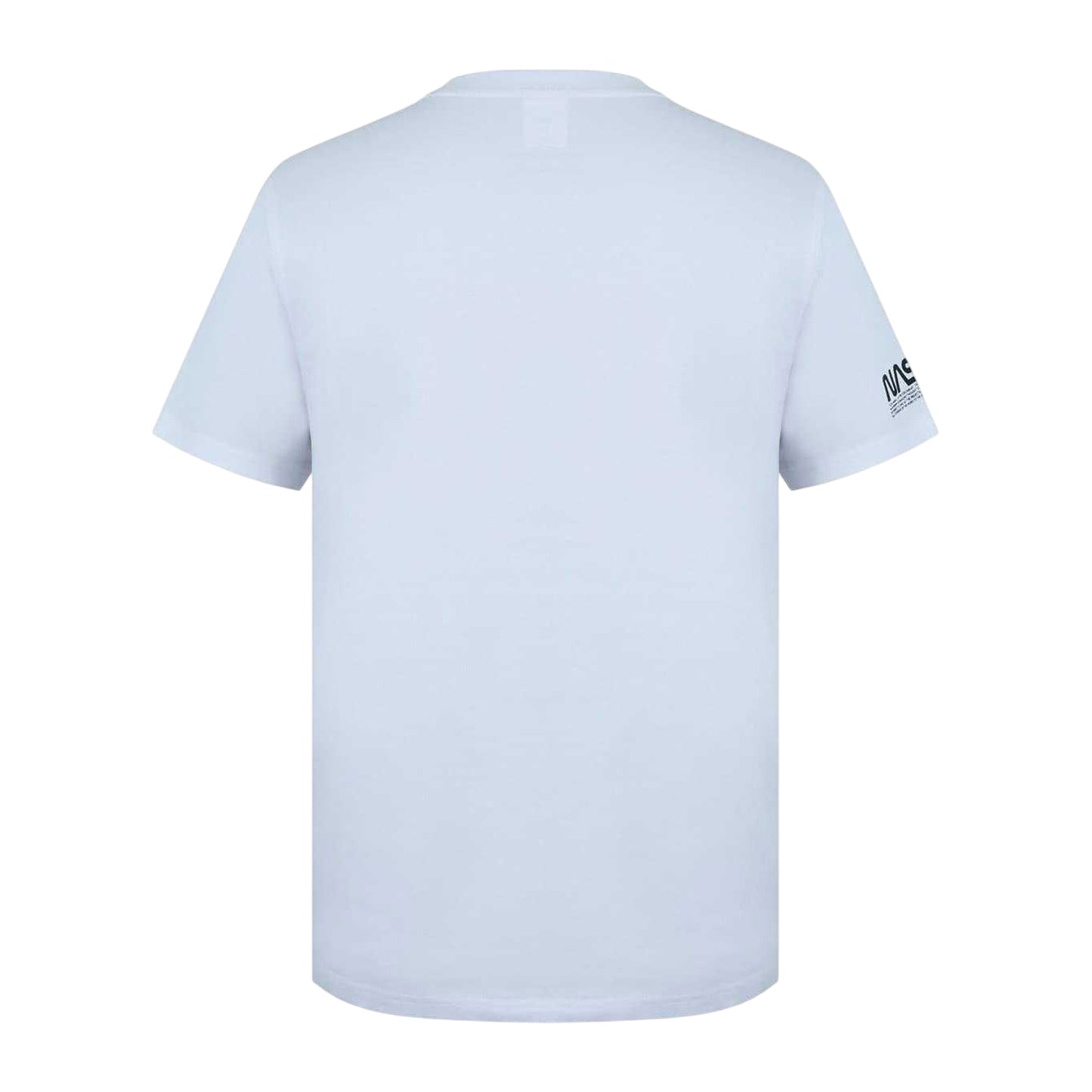 White - Back - NASA Mens Patches Regular T-Shirt