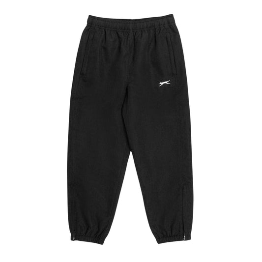 Black - Front - Slazenger Boys Woven Jogging Bottoms