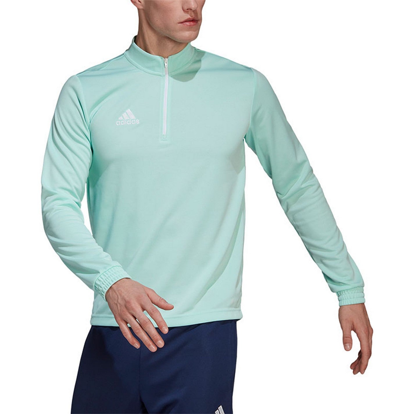 Mint - Side - Adidas Mens Entrada 22 Top