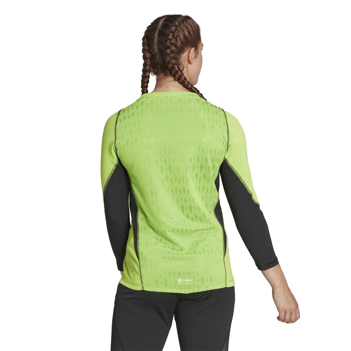 Green-White - Pack Shot - Adidas Womens-Ladies Tiro 23 Pro Goalkeeper Jersey
