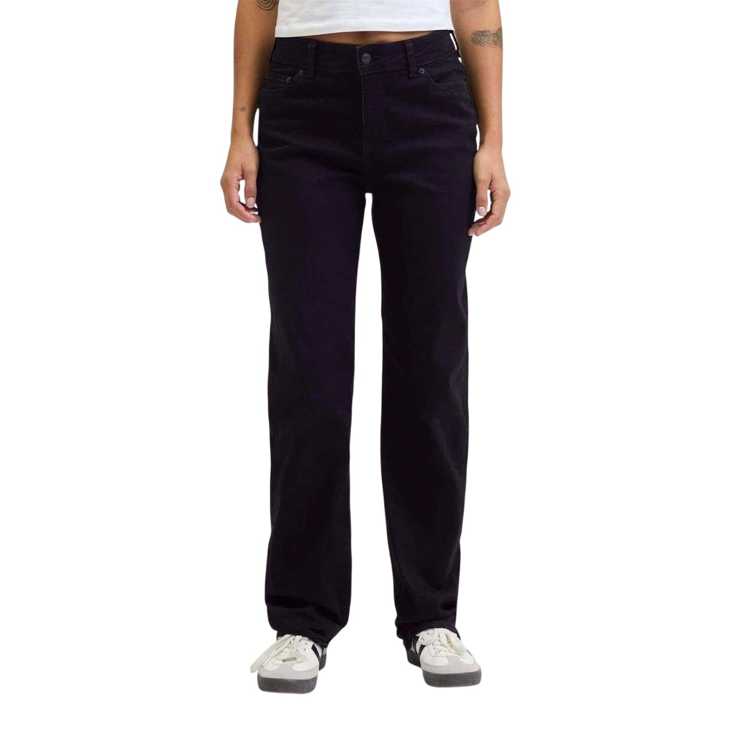 Black Denim - Lifestyle - JJXX Womens-Ladies Denim Straight Leg Jeans