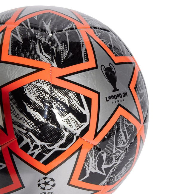 Orange-Black - Side - Adidas UCL Club 23-24 Knockout Football