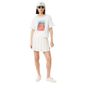 Cream - Lifestyle - Lacoste Womens-Ladies Roland-Garros Edition Pleated Skirt