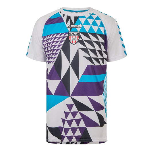 White-Blue - Front - Sunderland AFC Mens 1992-1993 Retro Football Shirt