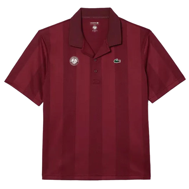 Pink - Front - Lacoste Mens Roland-Garros Edition Polo Shirt