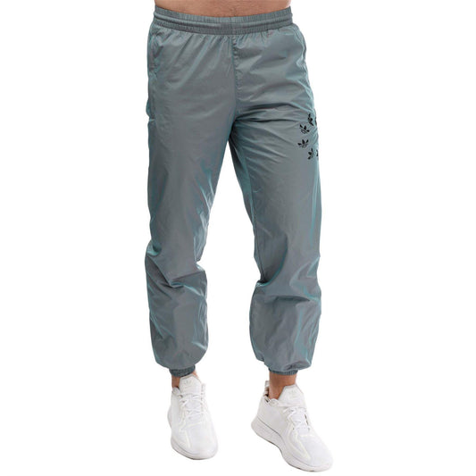 Multicoloured - Front - Adidas Mens Shattered Trefoil Jogging Bottoms