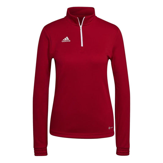 Team Power Red - Front - Adidas Womens-Ladies Entrada 22 Training Top