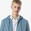 Blue - Lifestyle - Lacoste Mens Fleece Full Zip Hoodie