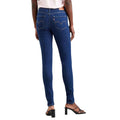 Dark Blue - Lifestyle - Levis Womens-Ladies 720 Rinse High Rise Super Skinny Jeans