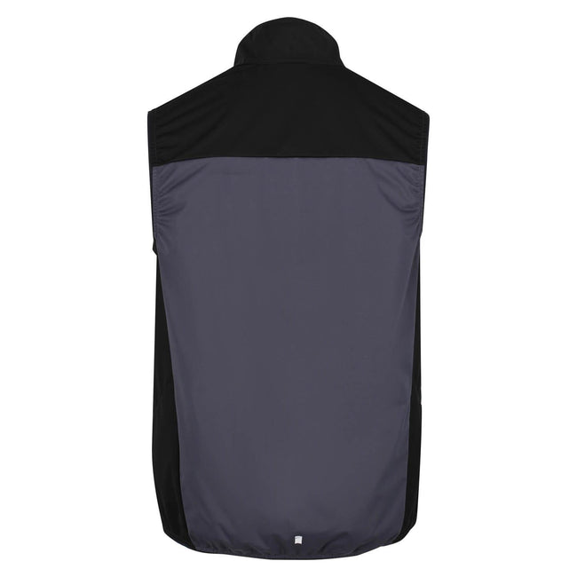 India Grey-Black - Side - Regatta Mens Lankin IV Lightweight Gilet