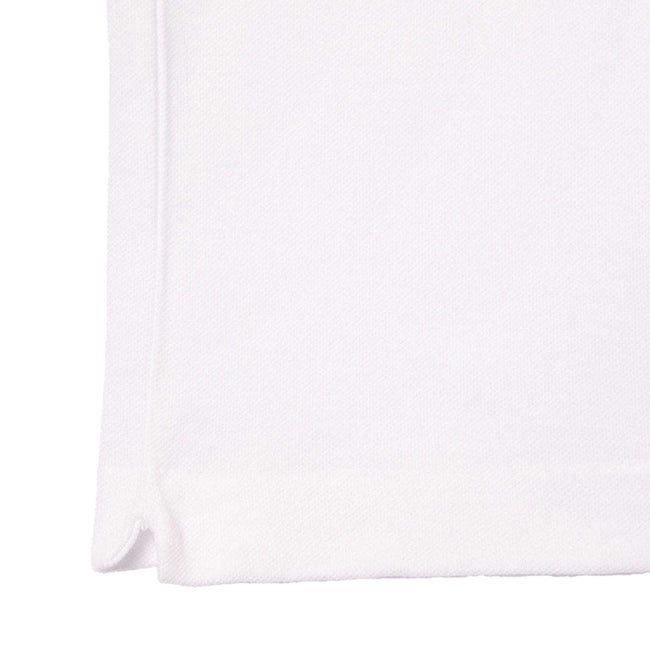 White - Side - Lacoste Mens Pique Classic Polo Shirt