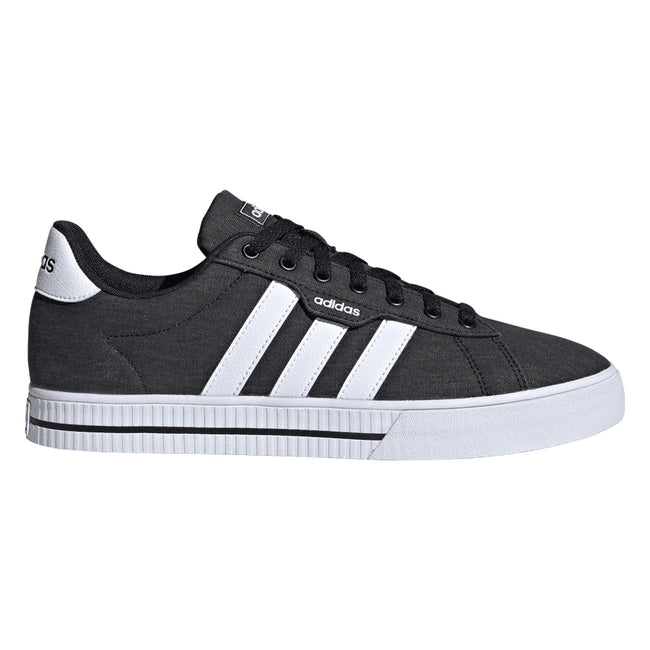 Black - Side - Adidas Mens Daily 3.0 Trainers