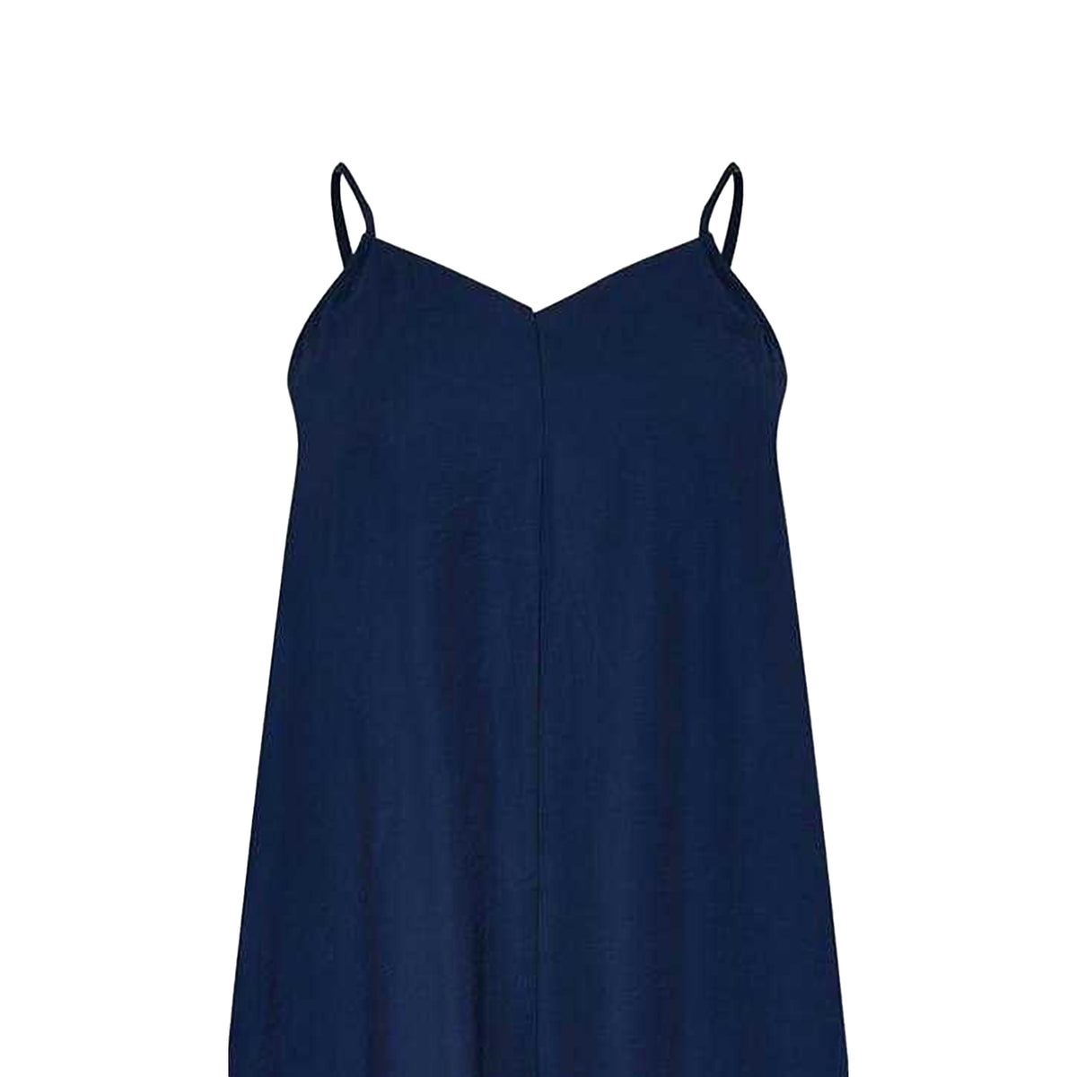 Navy Blazer - Side - Vero Moda Womens-Ladies Josie Spaghetti Strap Slip Dress
