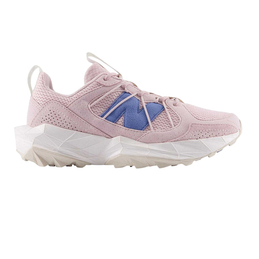 Stone-Pink-Blue - Front - New Balance Womens-Ladies Mesh Trainers