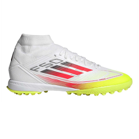 White - Front - Adidas Mens F50 League Astro Turf Trainers