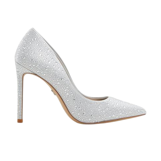 Silver - Front - Aldo Womens-Ladies Stessy2.0 Sparkling Party Court Shoes
