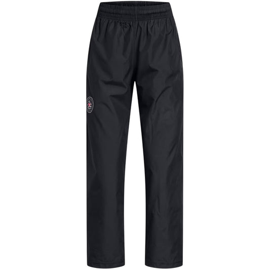 Black - Front - Under Armour Womens-Ladies Project Rock Tracksuit Bottoms