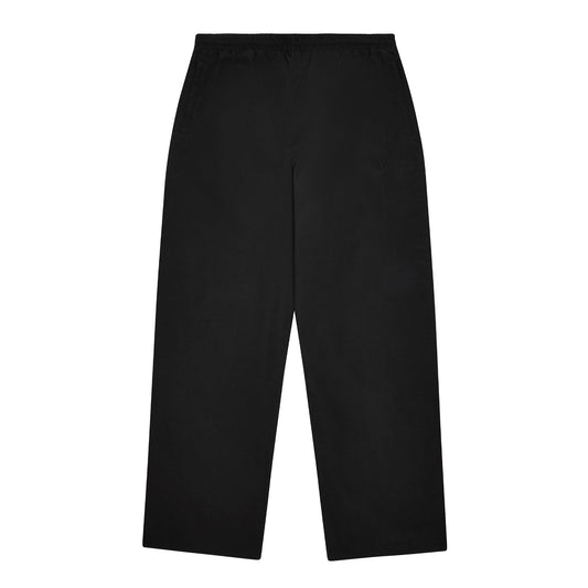 Black - Front - No Fear Mens Wide Leg Tracksuit Bottoms