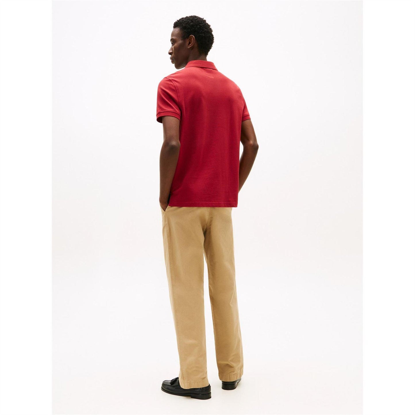 Red - Pack Shot - Tommy Hilfiger Mens 1985 Regular Polo Shirt