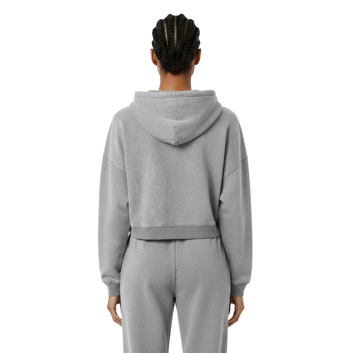Washed Grey - Lifestyle - Jack Wills Womens-Ladies Washed Ribbed Cuff Sweat Jacket