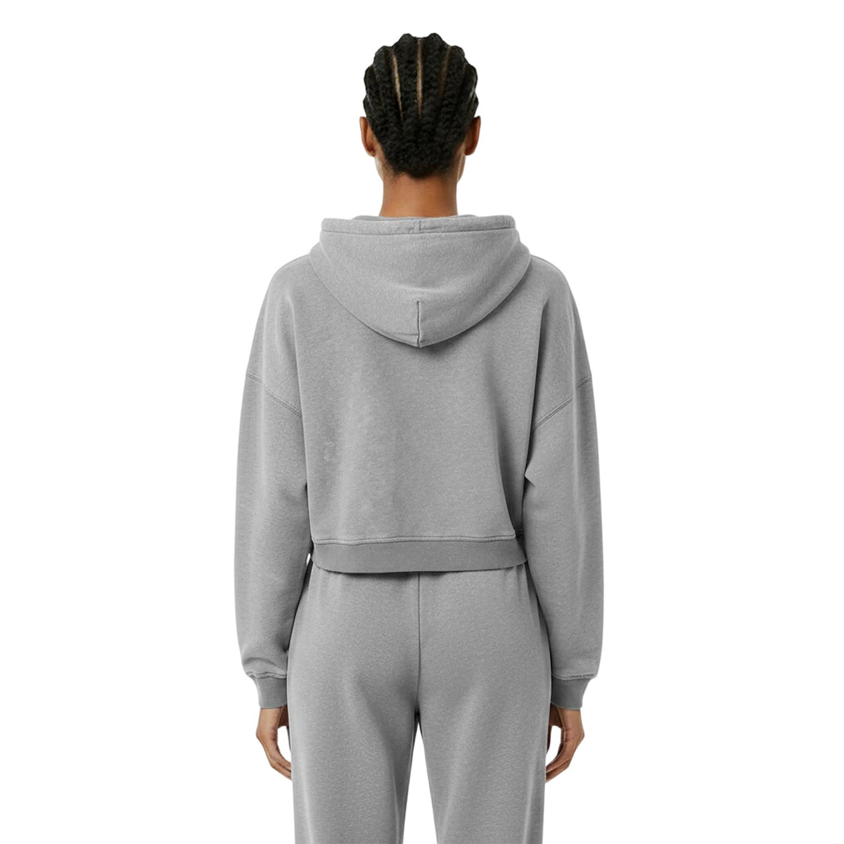 Washed Grey - Lifestyle - Jack Wills Womens-Ladies Washed Ribbed Cuff Sweat Jacket