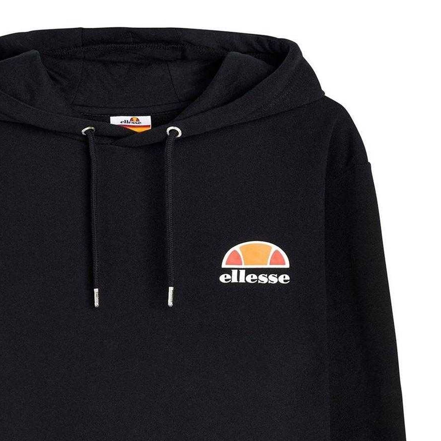Anthracite - Side - Ellesse Mens Logo Pullover Hoodie