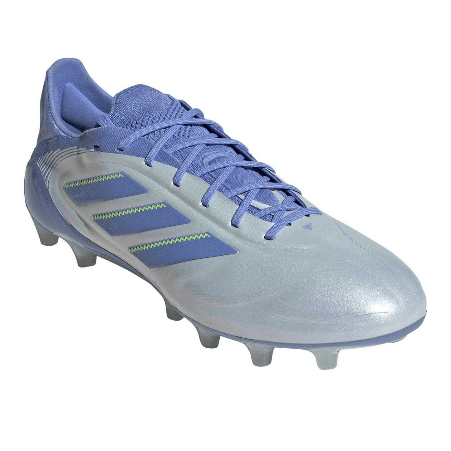 Blue-Lemon - Pack Shot - Adidas Womens-Ladies Performance Copa Pure III Elite Leather Football Boots