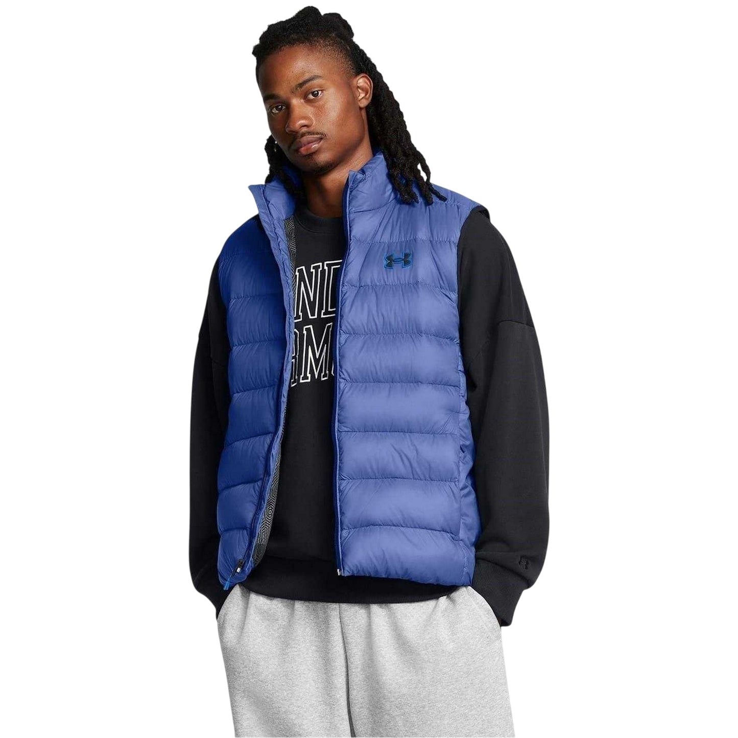 Blue - Lifestyle - Under Armour Mens Legend Down Filled Gilet