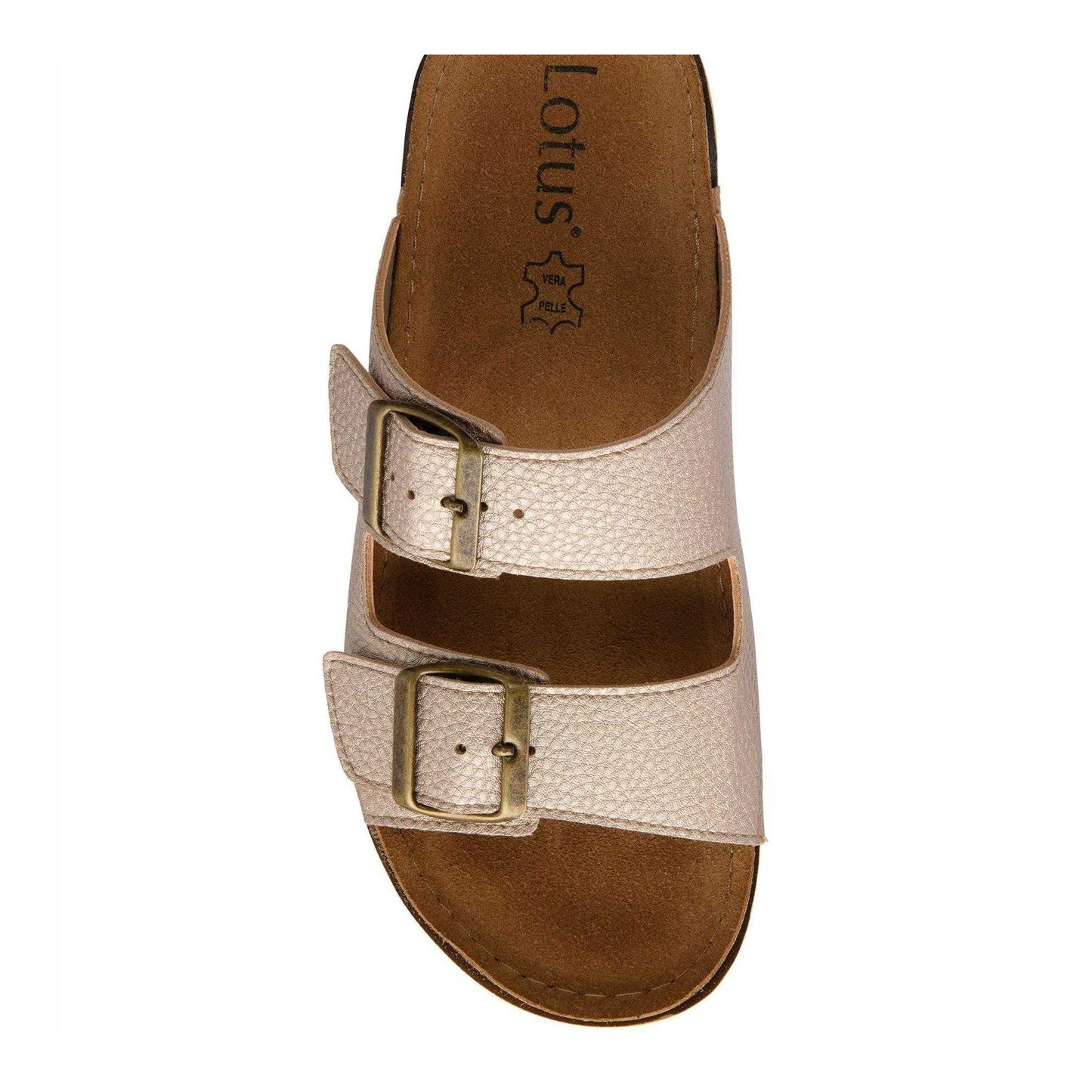 Platino - Lifestyle - Lotus Shoes Womens-Ladies Rome Sliders