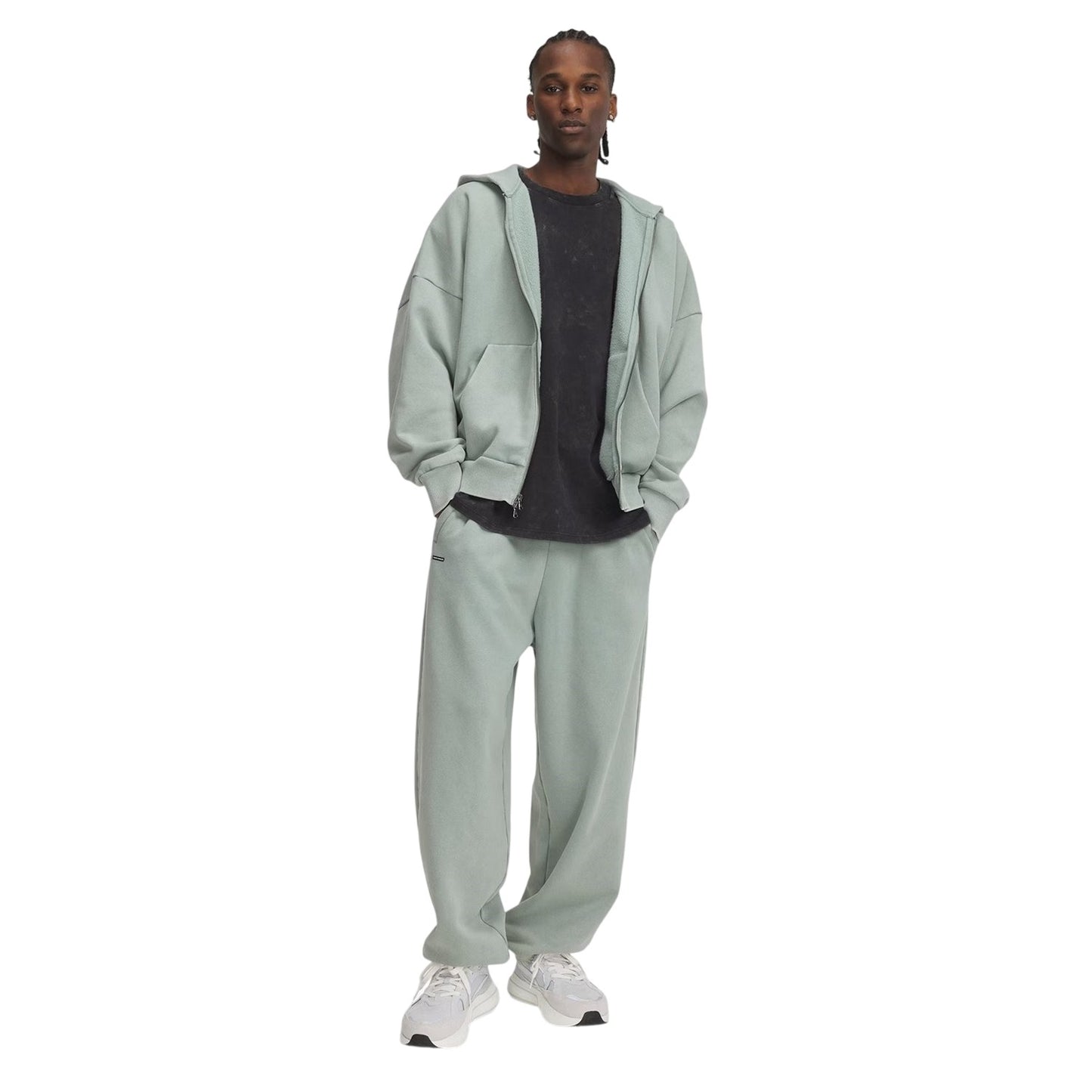 Green - Side - Under Armour Mens Plain Athletic Jogging Bottoms