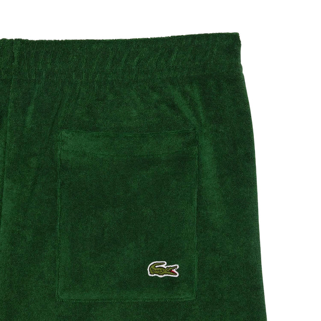 Green - Lifestyle - Lacoste Mens Roland-Garros Edition Fleece Tennis Shorts