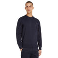 Blue - Side - Tommy Hilfiger Mens 1985 Cotton Crew Neck Sweater Top