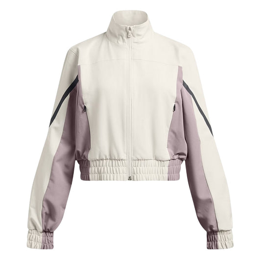 White - Front - Under Armour Childrens-Kids Unstoppable Training Performance Jacket
