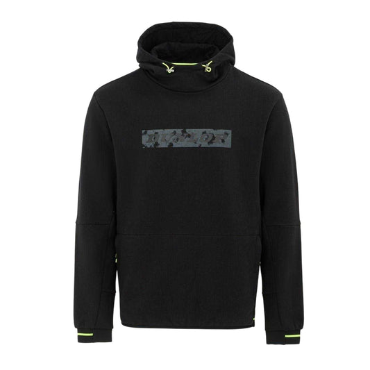 Black - Front - Dunlop Mens On Site Fleece Lined Hoodie