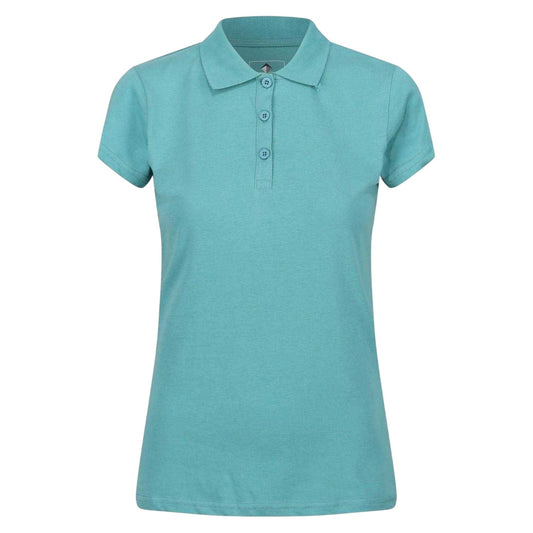 Bristol Blue - Front - Regatta Womens-Ladies Sinto Short-Sleeved Polo Shirt