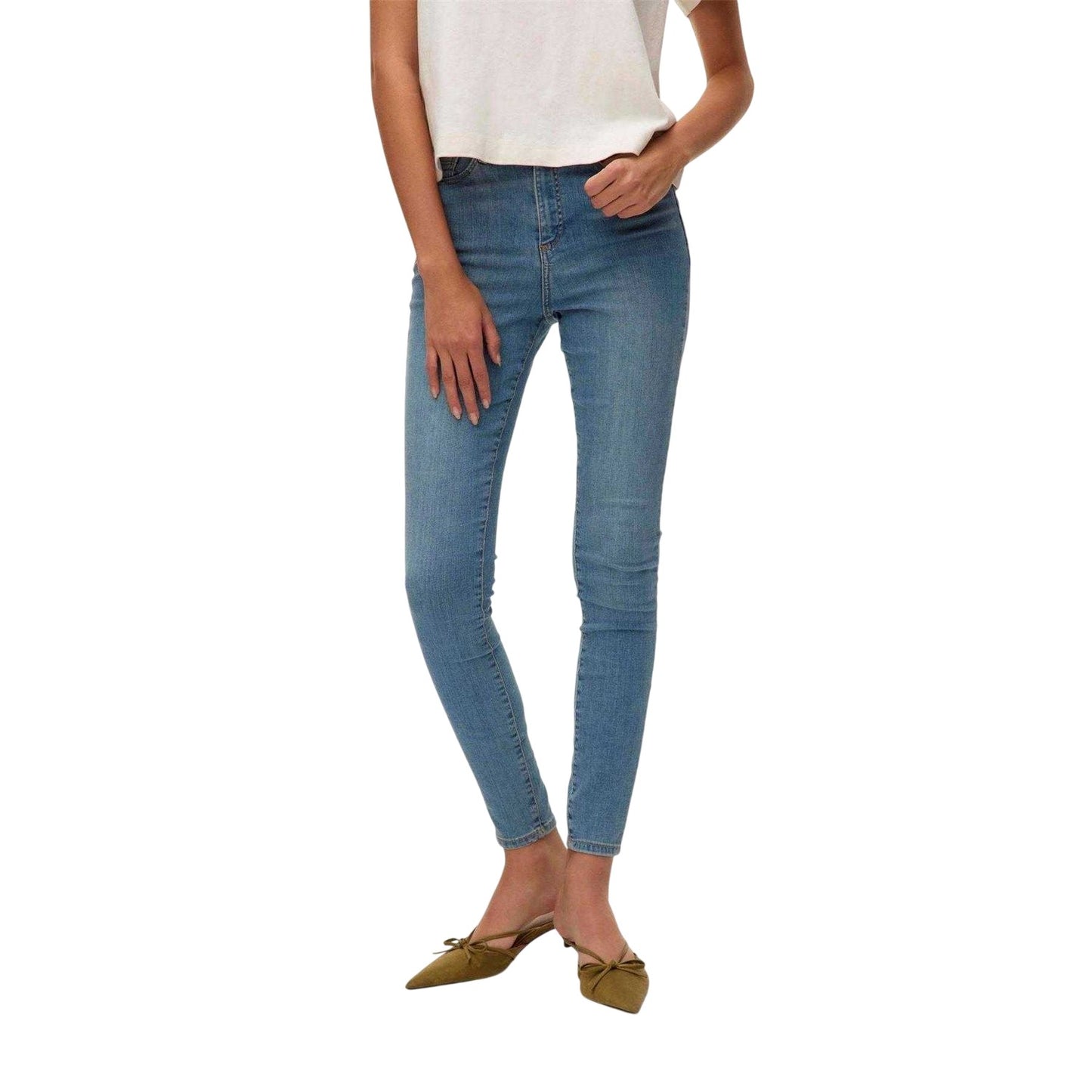 Light Blue - Lifestyle - Vero Moda Womens-Ladies Sophia Jeans
