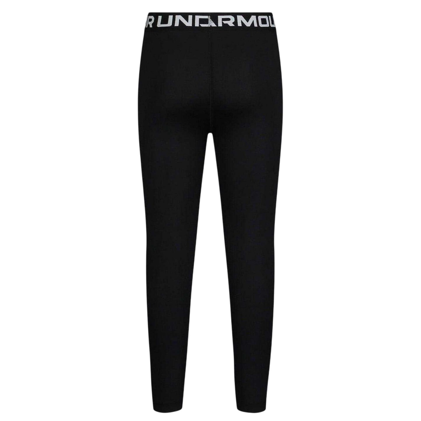 Black - Back - Under Armour Girls Jaq Athletic Tights