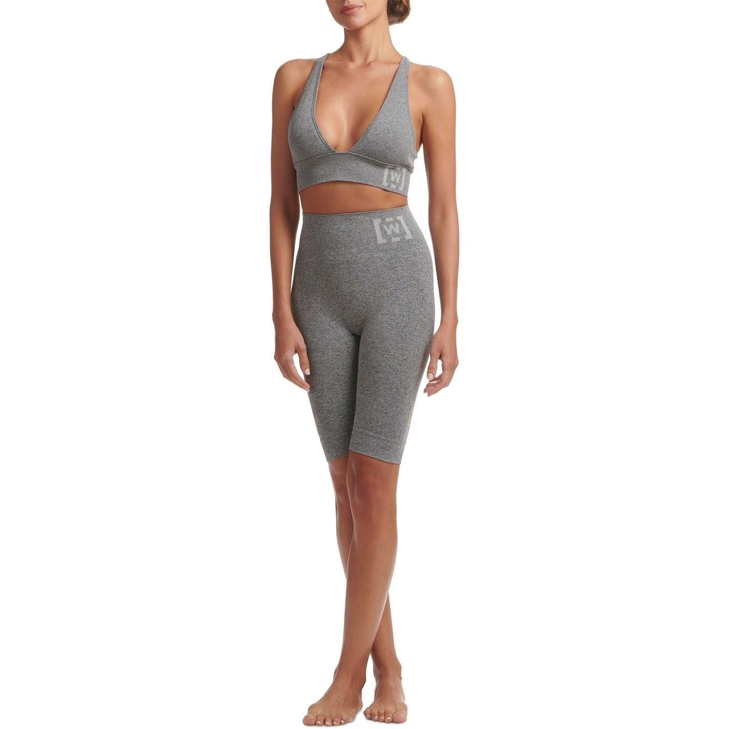 Grey - Lifestyle - Wolford Womens-Ladies Athleisure Shaping Cycling Shorts