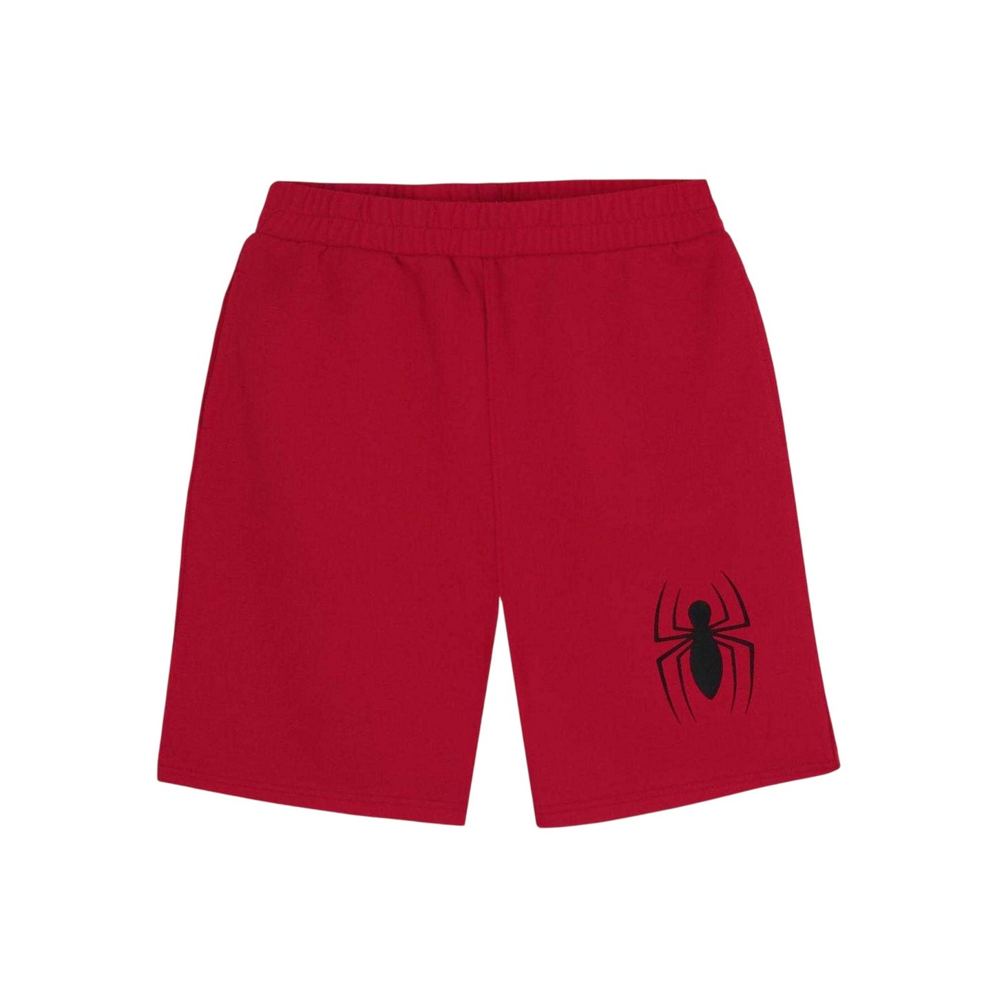Red-Black - Lifestyle - Marvel Childrens-Kids Spider-Man Top & Bottom Set