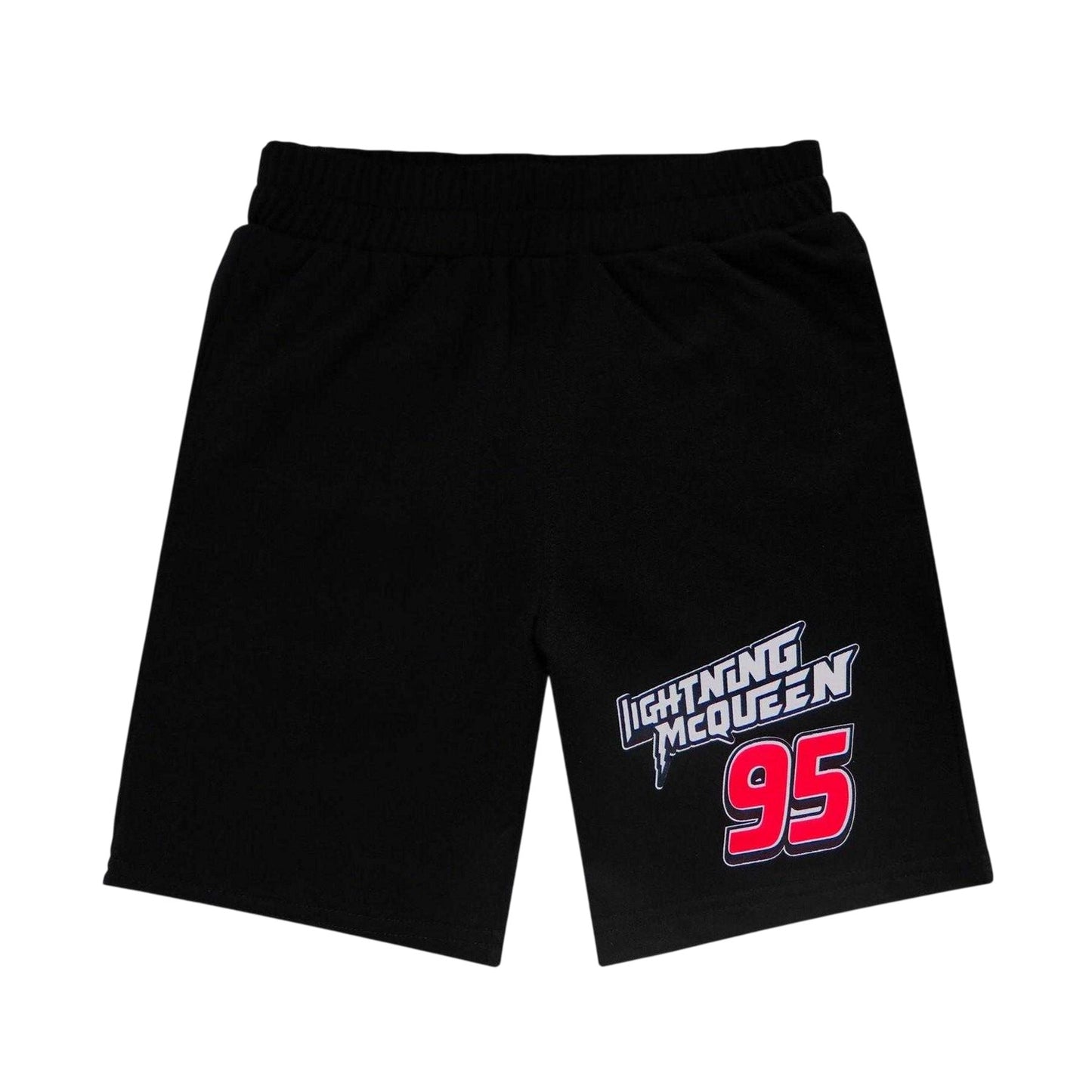 Red-Black - Lifestyle - Cars Childrens-Kids Printed Top & Bottom Set
