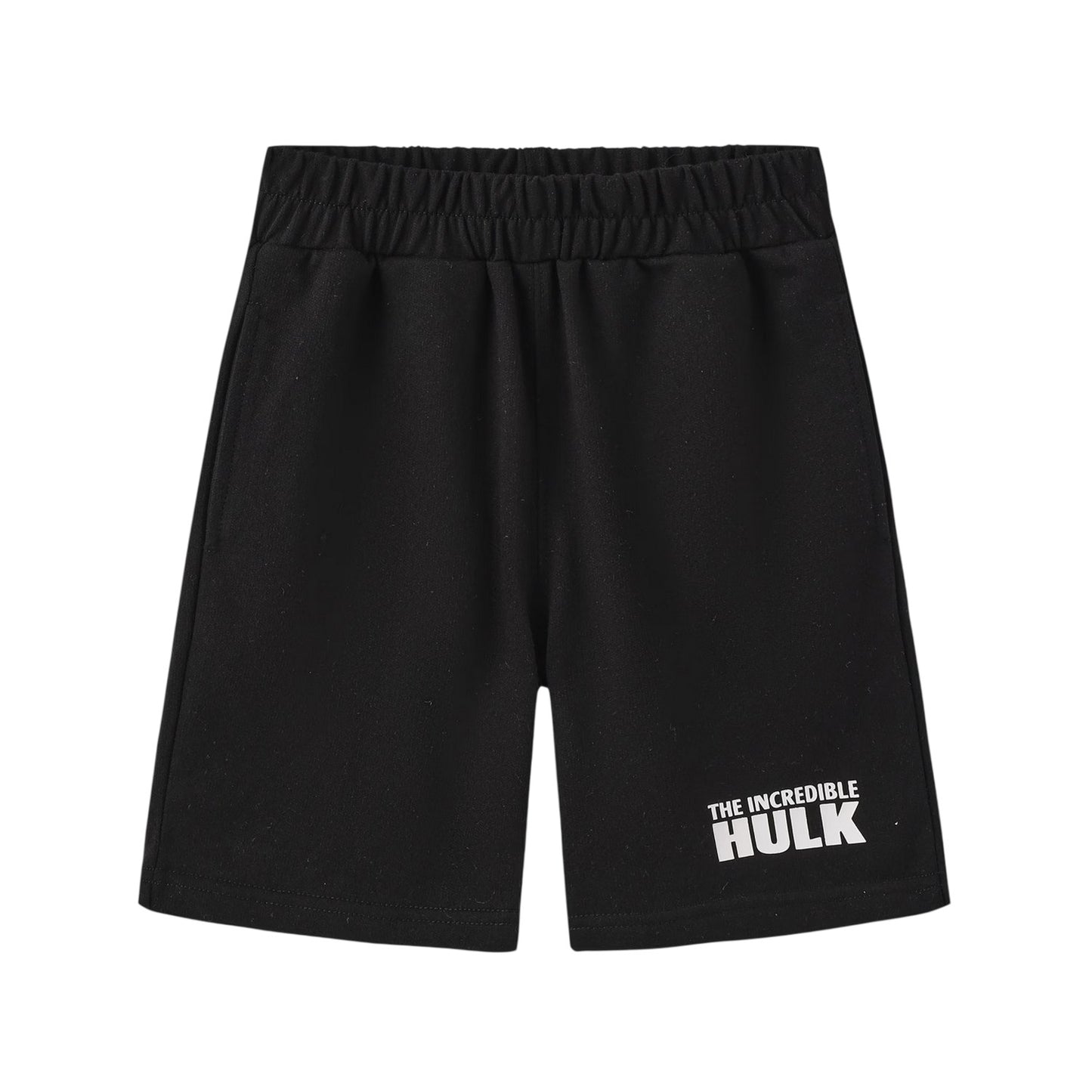 Green - Lifestyle - Hulk Childrens-Kids Logo Printed Top & Bottom Set