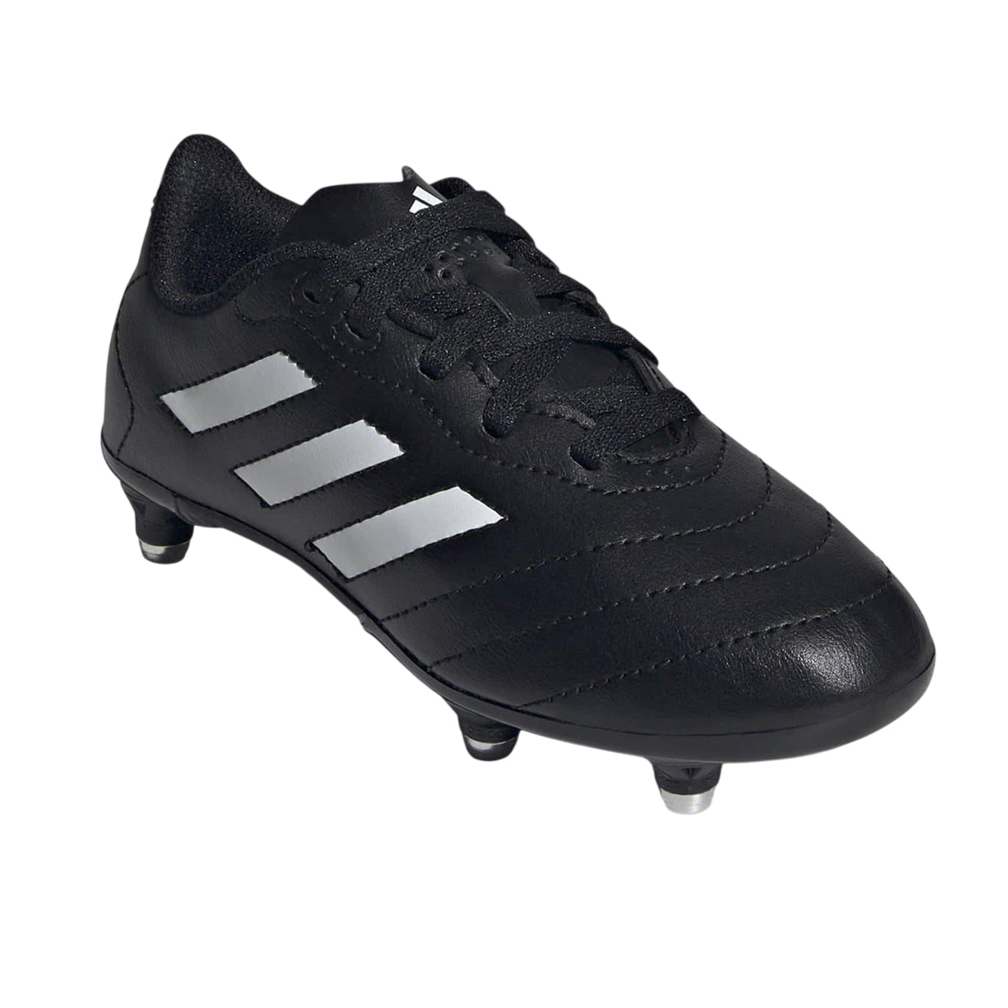 Black-White - Pack Shot - Adidas Boys SG 3 Stripes Football Boots