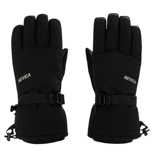 Black - Front - Nevica Unisex Adult 3 in 1 Logo Ski Gloves