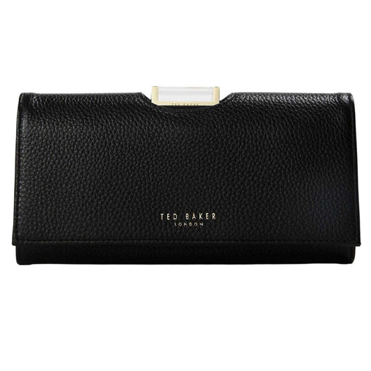 Black - Front - Ted Baker Womens-Ladies Josiey Leather Purse