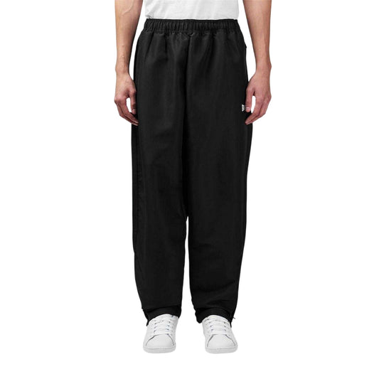 Black - Front - Lonsdale Mens Essential Oh Woven Tracksuit Bottoms