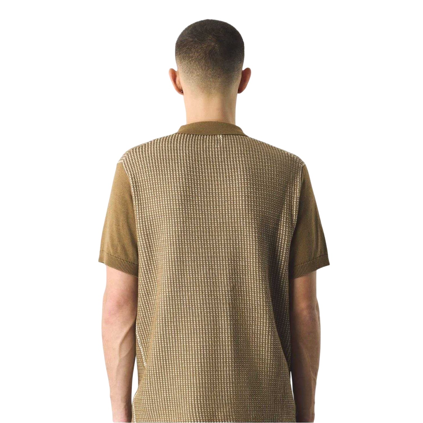Brown - Pack Shot - Pretty Green Mens Collared Regular Polo Shirt