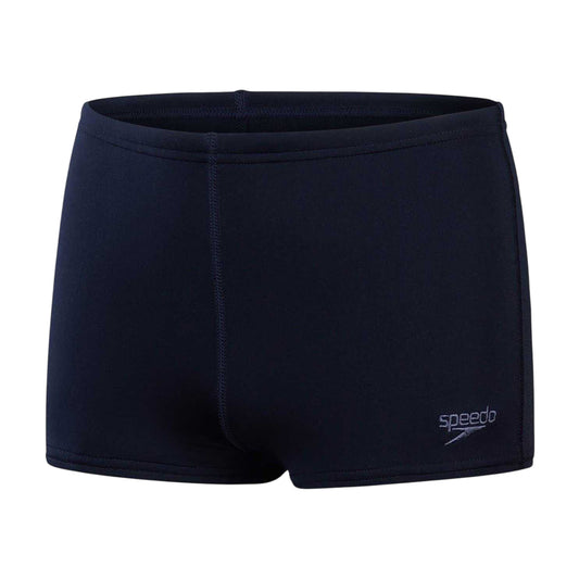 Navy - Front - Speedo Boys Eco Swim Shorts