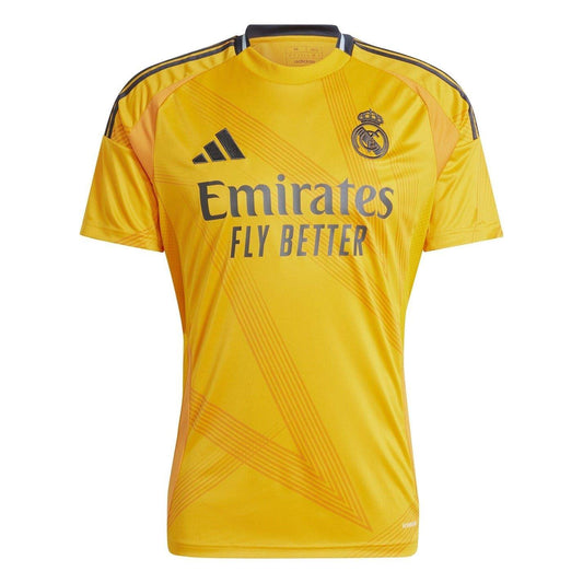 Orange - Front - Adidas Mens 2024-2025 Real Madrid CF Away Shirt