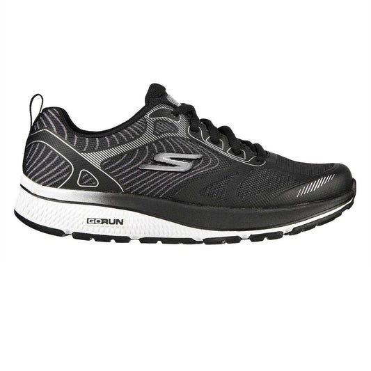 Black-Silver - Front - Skechers Womens-Ladies Gorun Consistent Trainers