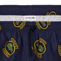 Multicoloured - Side - Lacoste Mens Printed Swim Shorts